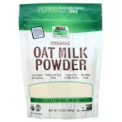 Now Organic Oat Milk Powder 12 oz