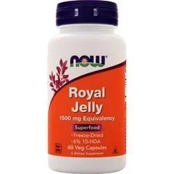 Now Royal Jelly (1500mg) 60 vcaps