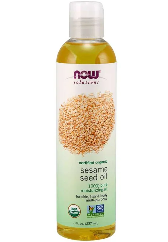 NOW Solutions Sesame Seed Oil, Organic