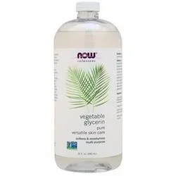 Now Vegetable Glycerine Pure Versatile Skin Care 32 fl.oz