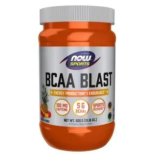 Now Vitamins – BCAA Blast Powder Tropical Punch Flavor 600g