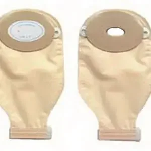 Nu-Flex Nu-Barrier – Post-Op Ostomy Pouch 11 Inch Length 1-3/4 to 3-1/4 Inch Stoma Drainable, Roll-Up Closure Oval E, Convex, Trim to Fit – 46-7274R-C