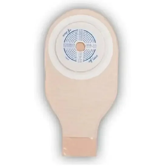 Nu-Flex Nu-Comfort – Ostomy Pouch Two-Piece System Drainable Oval A, Convex, Trim to Fit – 40-7534-C