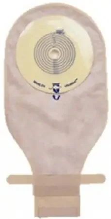Nu-Flex Nu-Comfort – Post-Op Ostomy Pouch Two-Piece System 11 Inch Length Drainable Oval, 1/2 Convex, Trim to Fit – 40-7254R-1/2C