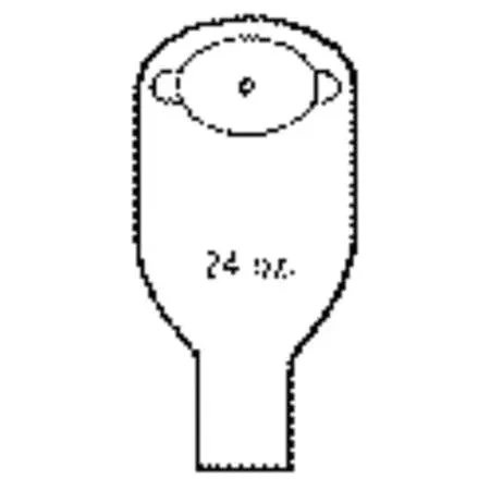 Nu-Hope – Ostomy Pouch One-Piece System 11 Inch Length Drainable Oval C, Flat, Trim to Fit – 7254