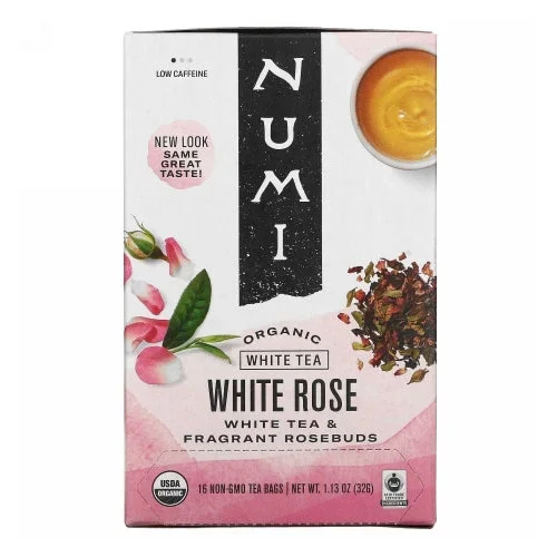 Numi Tea, White Tea, Rose 16 bags