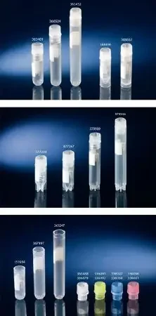 Nunc – Cryogenic Tube Round Bottom, Star Foot Style Plain 12.5 X 49 mm 1.8 mL Without Color Coding Screw Cap Polypropylene Tube – 12565171N