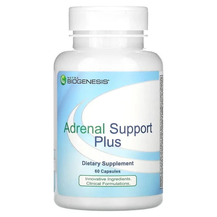 Nutra BioGenesis, Adrenal Support Plus, 60 Vegatable Capsules