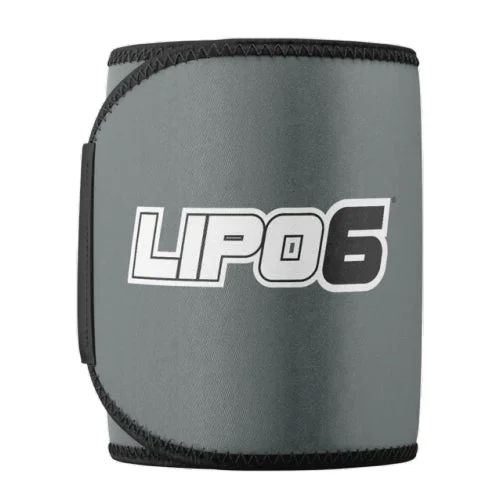 Nutrex Research, LIPO-6 Waist Trimmer Gray/Black Belt, 1 Count