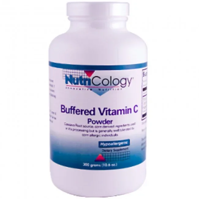 Nutricology – Buffered Vitamin C Powder Cassava Source – 300 Grams
