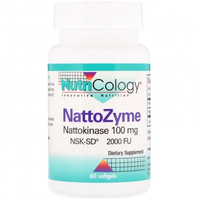 Nutricology Nattozyme 100 Mg Sftg 60 Softgels