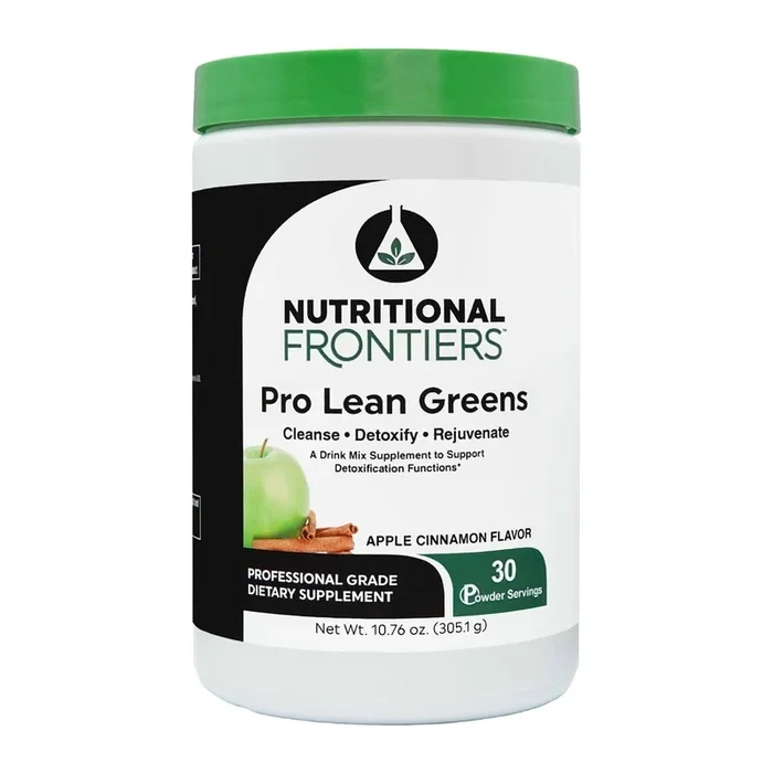 Nutritional Frontiers, Pro Lean Greens, Apple Cinnamon Flavor, 30 Servings (10.76 oz / 305.1 Grams)