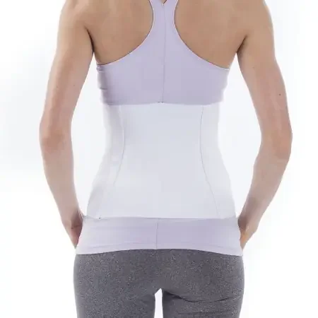 NYOrtho Tappered – Abdominal Binder X-Large Hook and Loop Closure 42 to 48 Inch Waist Circumference 10 Inch Height Adult – 8142-XL