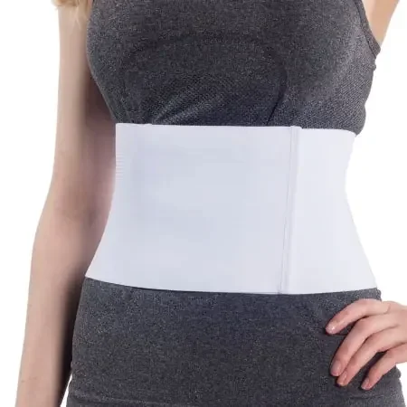 NYOrtho Tappered – Abdominal Binder X-Large Hook and Loop Closure 42 to 48 Inch Waist Circumference 6 Inch Height Adult – 8000-XL