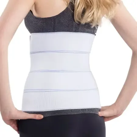 NYOrtho Universal – Abdominal Binder X-Large Hook and Loop Closure 75 to to 90 Inch Waist Circumference 12 Inch Height Adult – 8101-7590