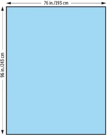 O&M Halyard – General Purpose Drape X-Large Drape 76 W X 96 L Inch NonSterile – 47632NS
