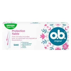 O.B. Original 16 Tampons Super Plus