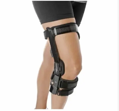 OA FullForce Medial – Knee Brace Large D-Ring / Hook and Loop Strap Closure 21 to 23-1/2 Inch Thigh Circumference / 15 to 17 Inch Knee Circumference / 16 to 18 Inch Calf Circumference Right Knee – 11-1578-4