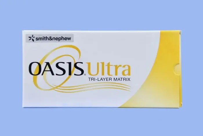 OASIS Ultra – Tri-Layer Wound Matrix Dressing Porcine SIS (Small Intestine Submucosa) 1 X 1.4 Inch – 8213-0000-16