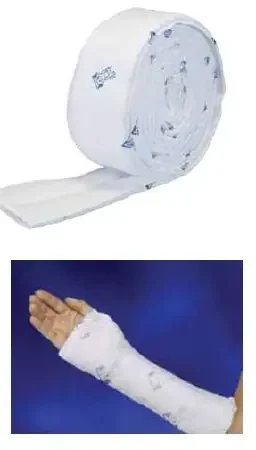 OCL 11 Layer – Padded Splint Roll 4 Inch X 20 Foot Flannel / Foam / Plaster White – SR411