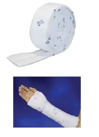 OCL 15 Layer – Padded Splint Roll 2 Inch X 20 Foot Flannel / Foam / Plaster White – SR215