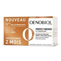 Oenobiol Perfect Bronze Self Tan 2 x 30 Capsules