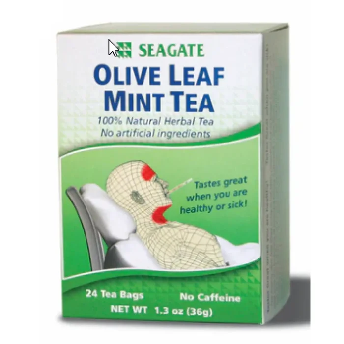 Olive Leaf Mint Tea Bag