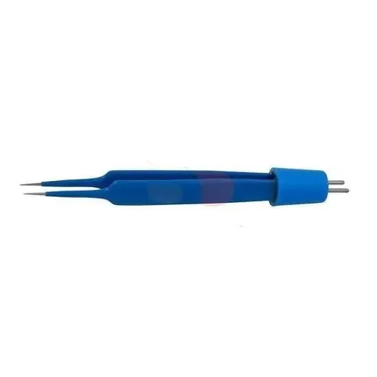 Olsen – Bipolar Forceps 4-3/4 Inch Length NonLocking Thumb Handle Straight Smooth Tips – 20-1060