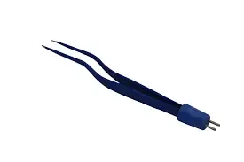 Olsen – Bipolar Forceps 7-1/8 Inch Length NonLocking Bayonet Handle Straight Smooth Insulated 1.5 mm Tips – 20-1370I