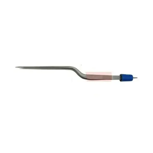 Olsen – Bipolar Forceps Kit 8-1/4 Inch Length NonLocking Bayonet Handle Straight Smooth 1.5 mm Tips – 20-1410K