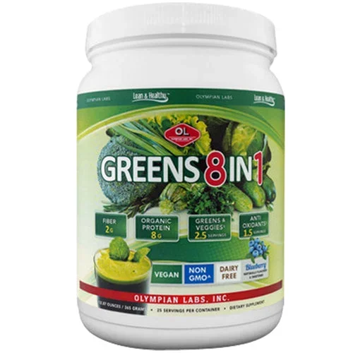 Olympian Labs, Green Protein 8 in 1, 388g