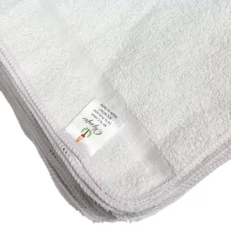 Olympic Elegance – Washcloth 12 X 12 Inch White Reusable – 106302