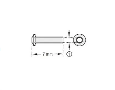 Olympus America – Ear Ventilation Tube Straight 0.86 mm Inner Diameter Polyethylene – 140016