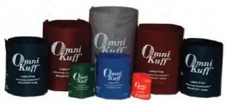 Omni-Kuff – Blood Pressure Cuff Adult Arm Size 12 Cuff 32 – 43 cm Nylon Cuff – 1902SHP