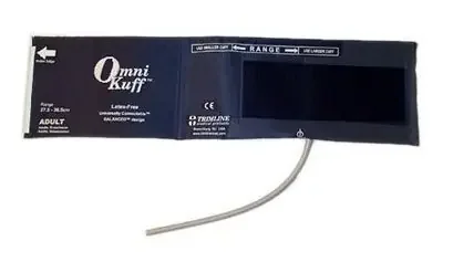Omni-Kuff – Blood Pressure Cuff Adult Arm Size 12 Cuff 32 – 43 cm Nylon Cuff – 1902XLSHP