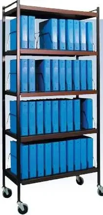 Omnicart – Vertical Chart Rack Steel Beige – 260002-BG