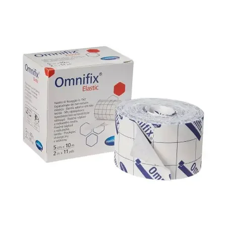 Omnifix Elastic – Dressing Retention Tape with Liner Skin Friendly Nonwoven 2 Inch X 11 Yard White NonSterile – 900602