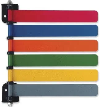 Omnimed – Exam Room Signal Flag Wall Mount 1 Flag 8 Inch – 291711