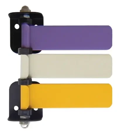 Omnimed – Exam Room Signal Flag Wall Mount 3 Flag 4 Inch – 291733