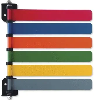 Omnimed – Exam Room Signal Flag Wall Mount 5 Flag 8 Inch – 291715