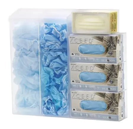 Omnimed – PPE Dispenser Bulk 4-1/2 X 20-5/8 X 25-1/2 Inch Acrylic – 307006