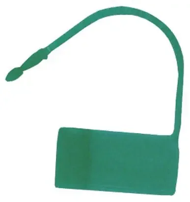 Omnimed – Safety Control Seal UnNumbered Green Plastic 7/8 X 1-1/4 Inch – 484108-GREEN