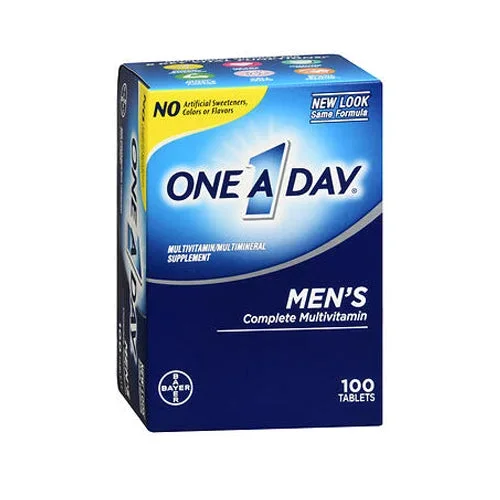One-A-Day, Men’S Complete Multivitamin, 100 Tabs