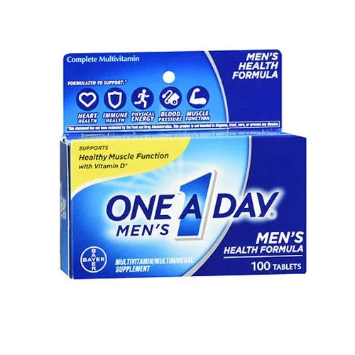 One-A-Day, Men’s Multivitamin Multimineral Supplement, 100 tabs