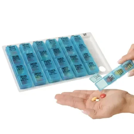 One-Day-At-A-Time – Pill Organizer Medium 7 Day 4 Dose – 67405