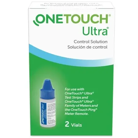 One Touch Ultra – Blood Glucose Control Solution Blood Glucose Testing 2 X 4 mL – 53885045802