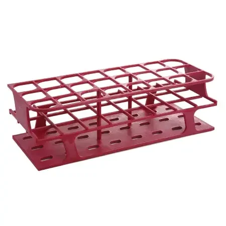 OneRack – Full Size Test Tube Rack 24 Place 15 to 50 mL Tube Size Magenta 85 X 110 X 282 mm – HS27515D