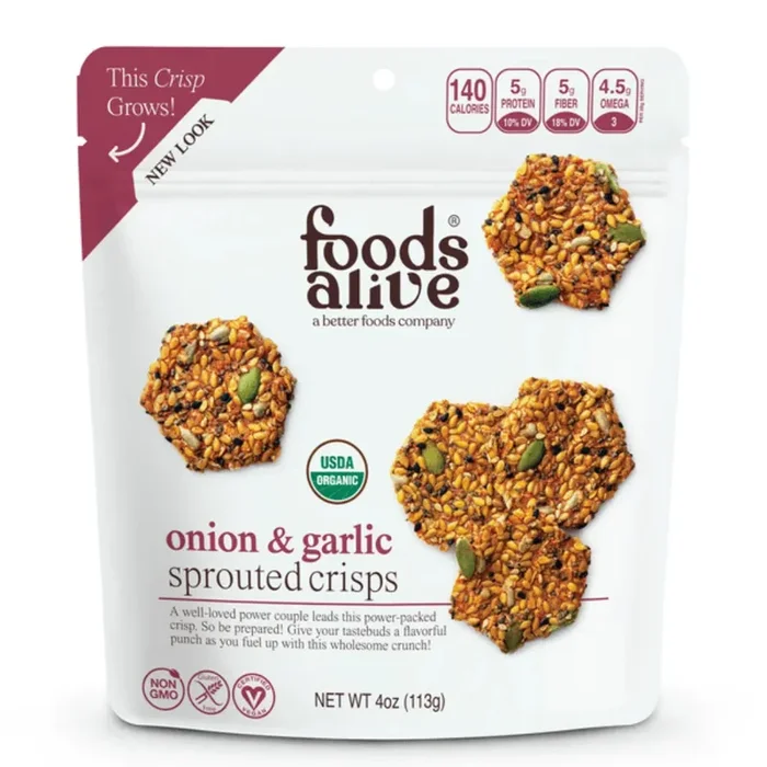 Onion & Garlic Sprouted Crisps