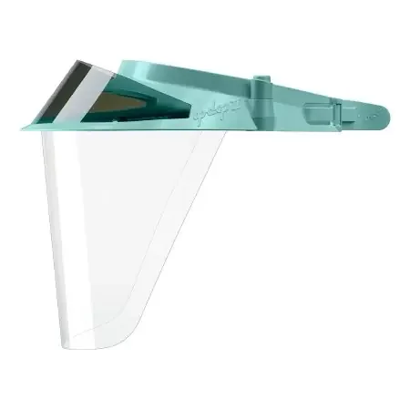 Op d Op II – Face Shield Kit One Size Fits Most Full Length Anti-fog Reusable NonSterile – 255OP2-GR