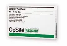OpSite Flexigrid – Transparent Film Dressing Rectangle 6 X 8 Inch 2 Tab Delivery Without Label Sterile – 66024631